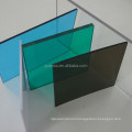 2mm clear and colored High Quality Semi Transparent Polycarbonate Solid Roof Sheet